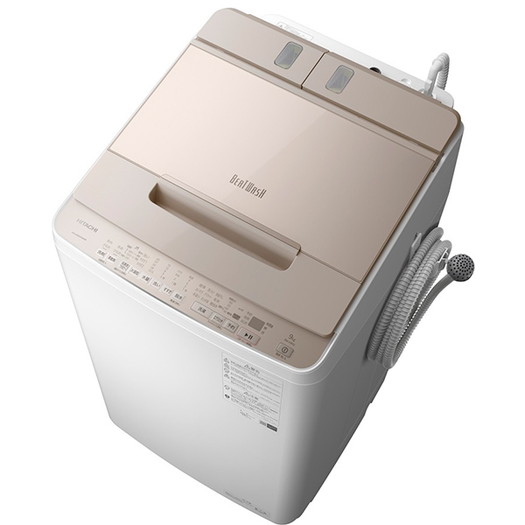 【標準設置対応付】日立 BW-X90G N 全自動洗濯機 ビートウォッシュ 洗濯9kg シャンパン
