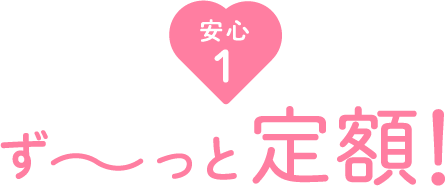 安心1 ず〜っと定額！