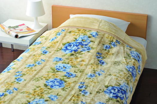 【大阪府】東京西川　アクリルマイヤー毛布（毛羽部分）　約140×200cm2