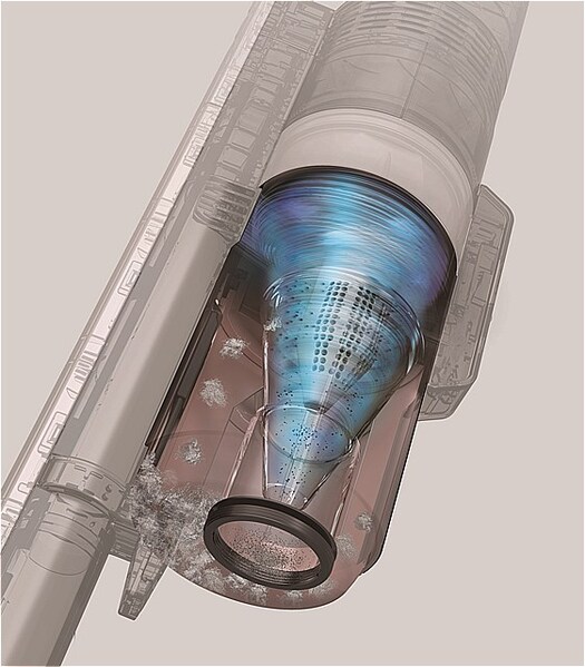 【三菱電機】スティッククリーナー　空気清浄機付き　本体/約25×25.2×高さ108.7cm　ピンクゴールド3