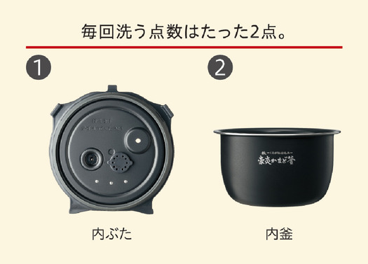 【象印】圧力IH炊飯ジャー NW-JW18(BA)3