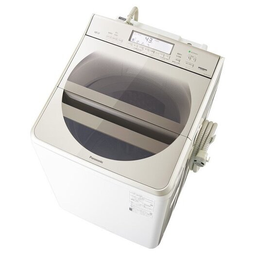 【標準設置対応付】パナソニック　NA-FA120V3-N [全自動洗濯機 洗濯12kg 温水泡洗浄W シャンパン]1