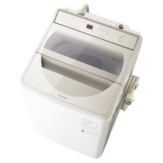 【標準設置対応付】パナソニック　全自動洗濯機 洗濯10kg 泡洗浄 シャンパン　NA-FA100H8-N1