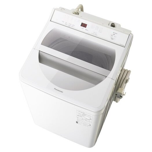【標準設置対応付】パナソニック　全自動洗濯機 洗濯10kg 泡洗浄 ホワイト　NA-FA100H8-W
