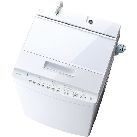 【標準設置対応付】東芝　AW-8D9（W） [全自動洗濯機 ZABOON 8kg グランホワイト]1
