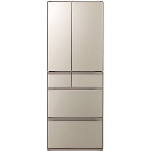【標準設置対応付】日立冷蔵庫（498L・フレンチドア） 6ドア ファインシャンパンR-KX50N XN