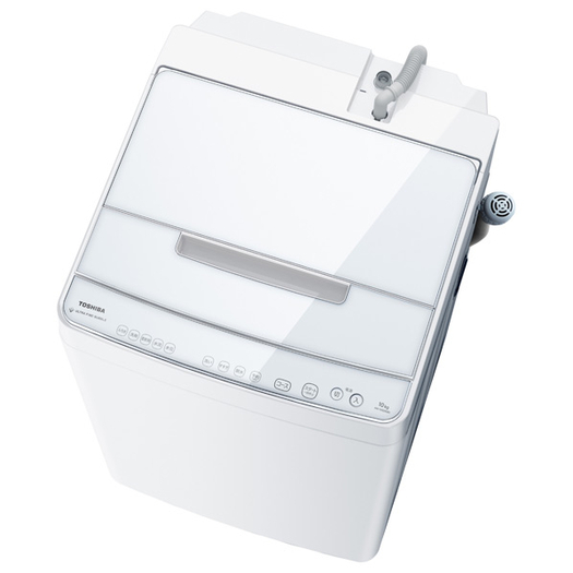 【標準設置付】東芝 全自動洗濯機 ZABOON 10kg グランホワイトAW-10SD9（W）