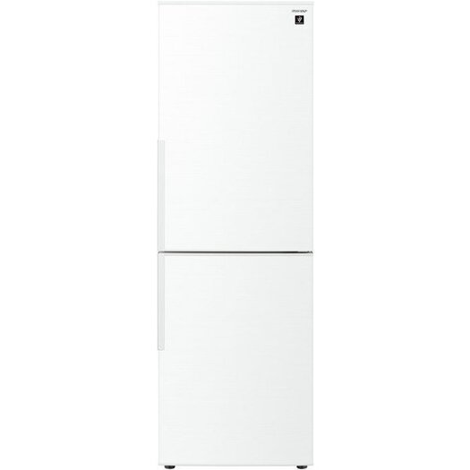 【標準設置工事付】シャープ  プラズマクラスター冷蔵庫 （310L・右開き） 2ドア ホワイト系  SJ-AK31G-W
