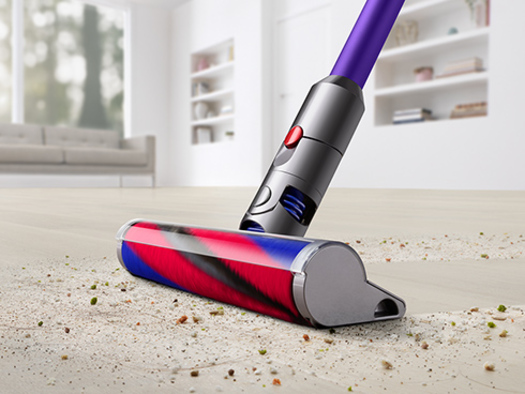 【ダイソン】Dyson Digital Slim Fluffy　W250xD1100xH233mm（スティック時）2
