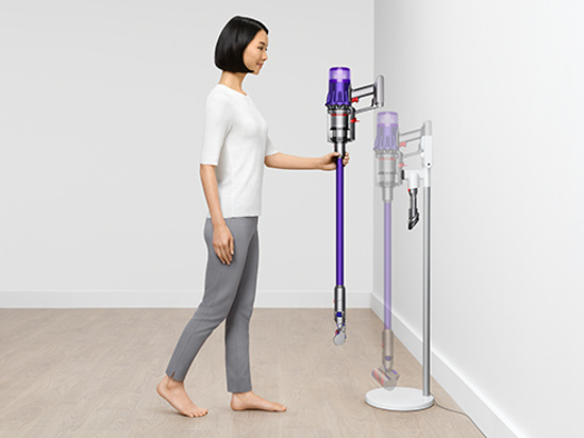 【ダイソン】Dyson Digital Slim Fluffy　W250xD1100xH233mm（スティック時）3