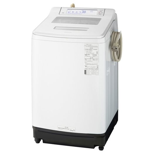 【標準設置対応付】パナソニック NA-JFA808-W 全自動洗濯機 8Kg クリスタルホワイト2