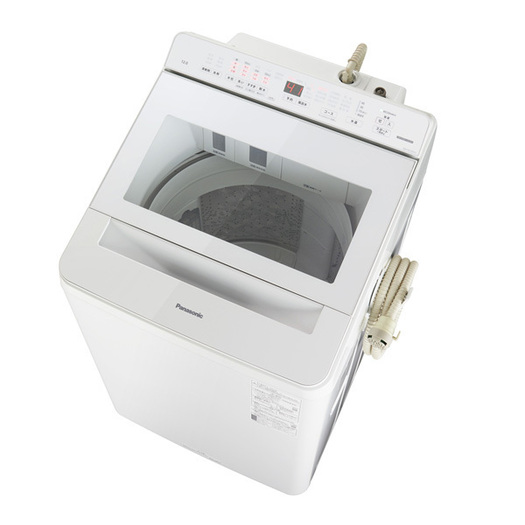 【標準設置対応付】パナソニック NA-FA120V5-W 全自動洗濯機 12kg ホワイト
