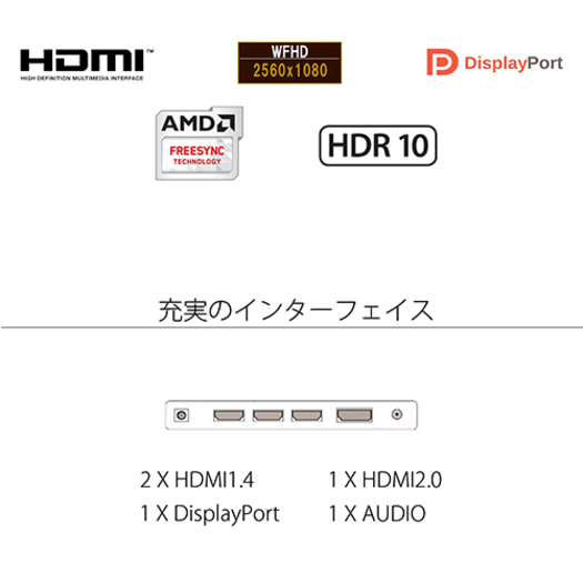 【JAPANNEXT】JN-VCG30202WFHDR 30型 ウルトラワイド WFHD曲面ゲーミングモニター 200Hz対応3