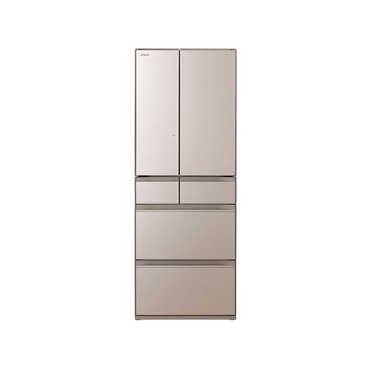 【標準設置工事付】日立  冷蔵庫 HWタイプ 602L フレンチドア 6ドア クリスタルシャンパン  R-HW60R XN