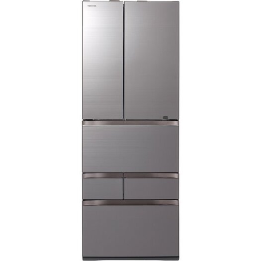 【標準設置工事付】東芝 冷蔵庫（551L・フレンチドア） 6ドア VEGETA アッシュグレージュ GR-T550FZ（ZH）