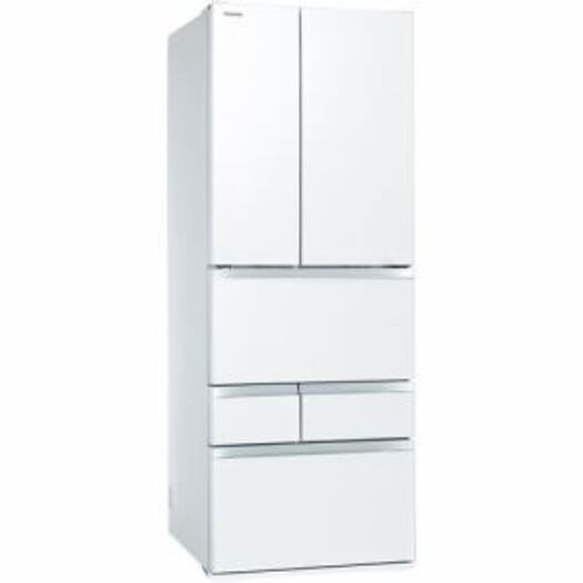 【標準設置対応付】東芝 冷蔵庫（601L・フレンチドア）6ドア VEGETAクリアグレインホワイトGR-T600FZ（UW）2