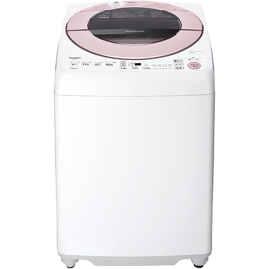 【標準設置対応付】シャープ　全自動洗濯機 7kg ピンク系　ES-GV7E-P2