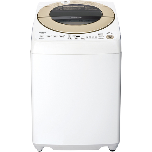 【標準設置対応付】シャープ　全自動洗濯機 9kg ゴールド系　ES-GV9E-N3