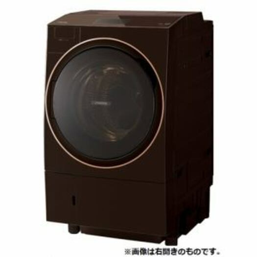 【標準設置工事付】東芝ドラム式洗濯乾燥機 ZABOON  右開き グレインブラウンTW-127X9R（T）