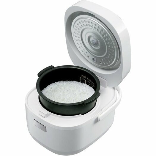 【シャープ】マイコン炊飯器 3合炊き ホワイト系KS-CF05C-W2
