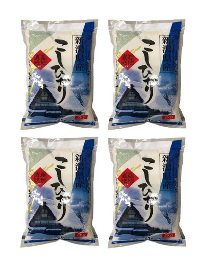 【新潟県】新潟県産コシヒカリ8kg