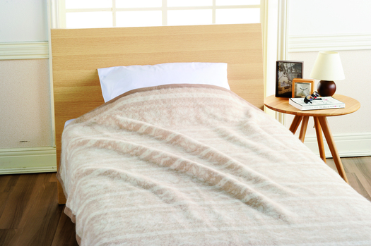 【大阪府】アルパカ毛布(毛羽部分)2枚セット　毛布(約140×200cm)×22
