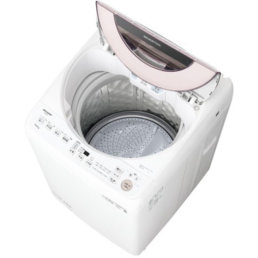 【標準設置対応付】シャープ ES-GV7F-P 全自動洗濯機 7kg ピンク系2
