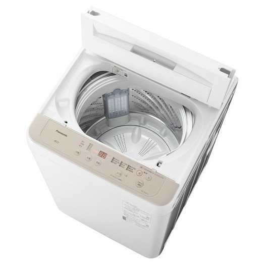 【標準設置対応付】パナソニック NA-F60B14-C 全自動洗濯機 6kg ニュアンスベージュ2