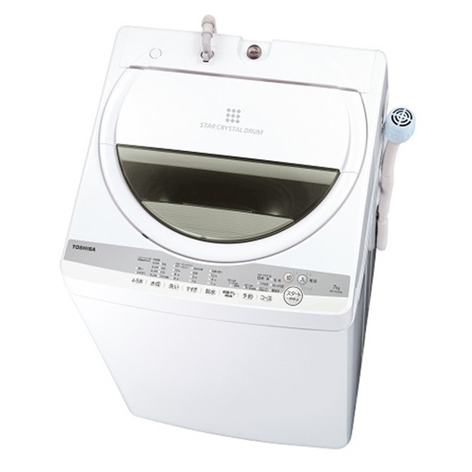 【標準設置対応付】東芝全自動洗濯機 7kg グランホワイトAW-7G9（W）1