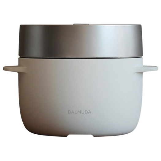BALMUDA The Gohan（バルミューダ ザ・ゴハン） 電気炊飯器 3合炊き ホワイトK03A-WH1