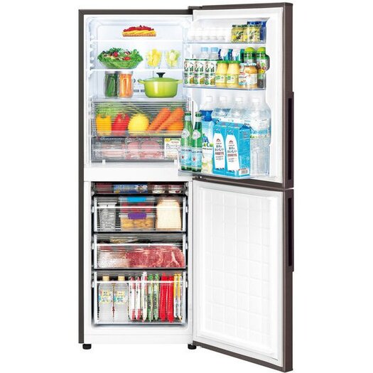 【標準設置対応付】シャープ  プラズマクラスター冷蔵庫 （280L・右開き） 2ドア  ブラウン系  SJ-PD28G-T2
