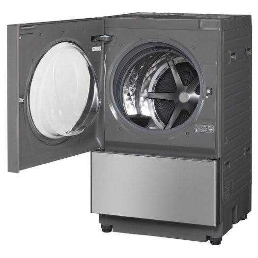 【標準設置対応付】パナソニックななめドラム式洗濯機 Cuble 左開き プレミアムステンレスNA-VG2500L-X3