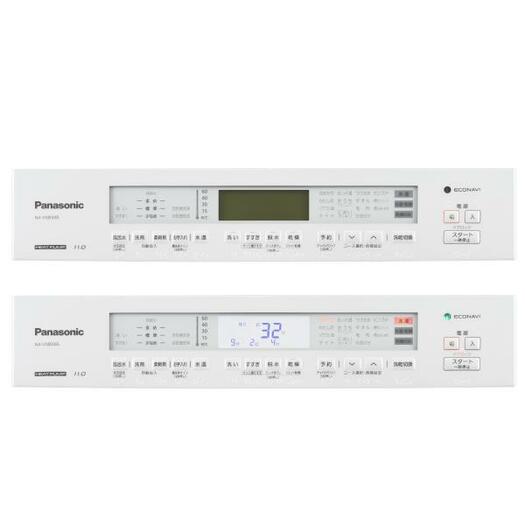 【標準設置対応付】パナソニックななめドラム洗濯乾燥機 左開き クリスタルホワイトNA-VX800BL-W3