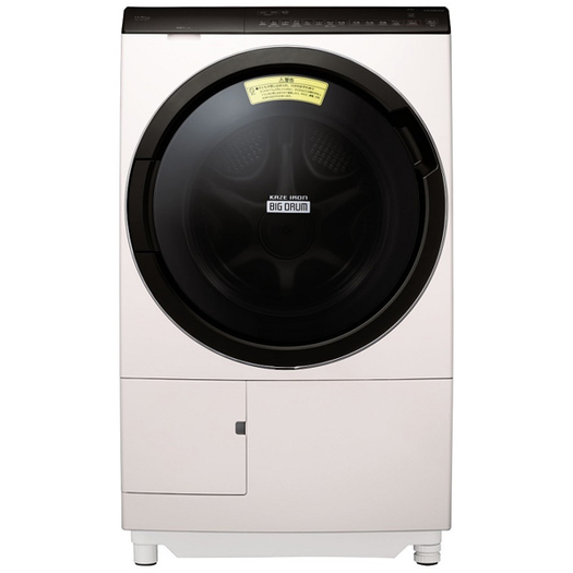 【標準設置対応付】日立　ドラム式洗濯乾燥機 ビッグドラム  左開き ロゼシャンパン　BD-SX110FL N2