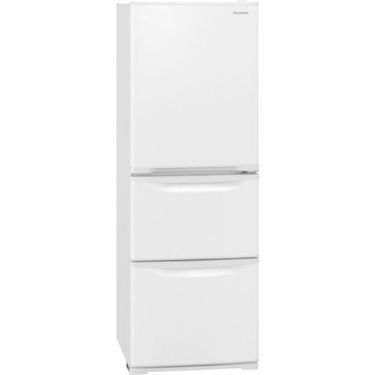 【標準設置対応付】パナソニック NR-C342C-W 冷蔵庫335L・右開き 3ドア グレイスホワイト2