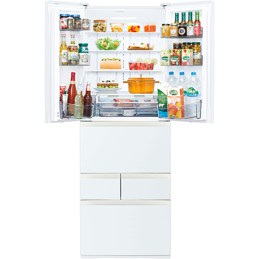 【標準設置対応付】2021年モデル 東芝 GR-T510FH 6ドア冷凍冷蔵庫 (509L・フレンチドア) グランホワイト2