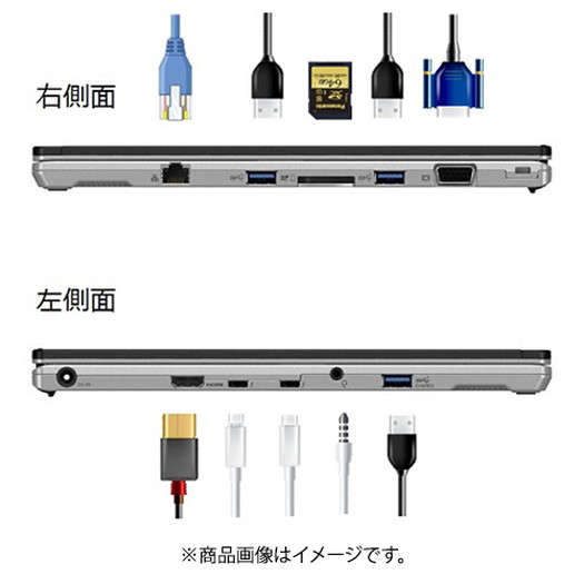 【パナソニック】CF-FV1FDMQR 14.0型/メモリ 16GB/SSD 512GB/ブラック＆シルバー3