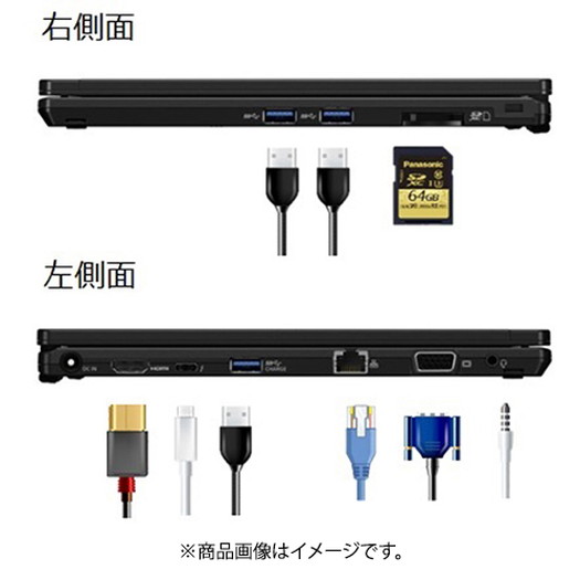 【パナソニック】CF-QV1GFNQR 12型/メモリ 16GB/SSD 512GB/ブラック3