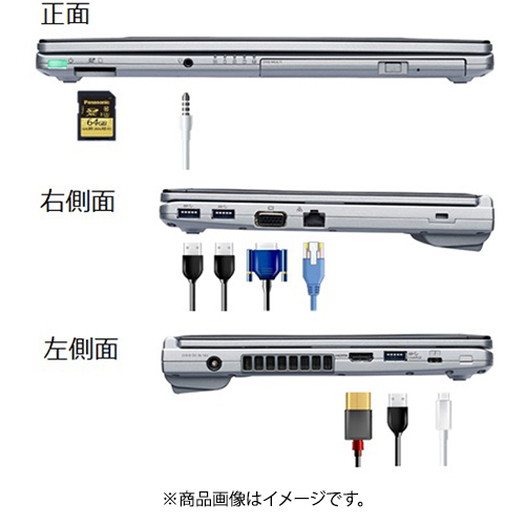 【パナソニック】CF-SV1FDMQR 12.1型/メモリ 16GB/SSD 256GB/ブラック＆シルバー3