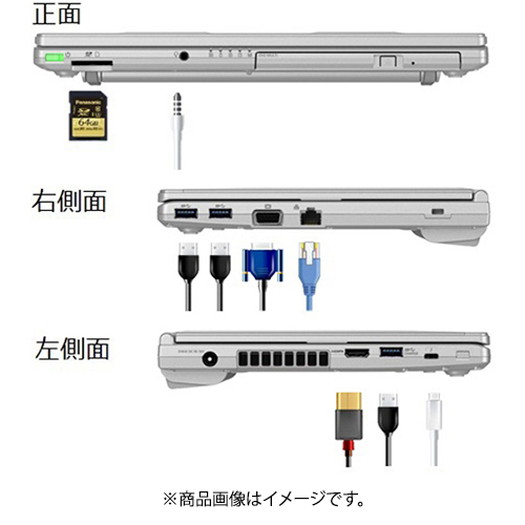 【パナソニック】CF-SV1FDSQR 12.1型/メモリ 8GB/SSD 256GB/シルバー3
