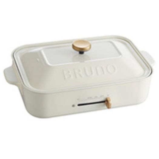 BRUNO コンパクトホットプレート BOE021 ワンサイズ ホワイト