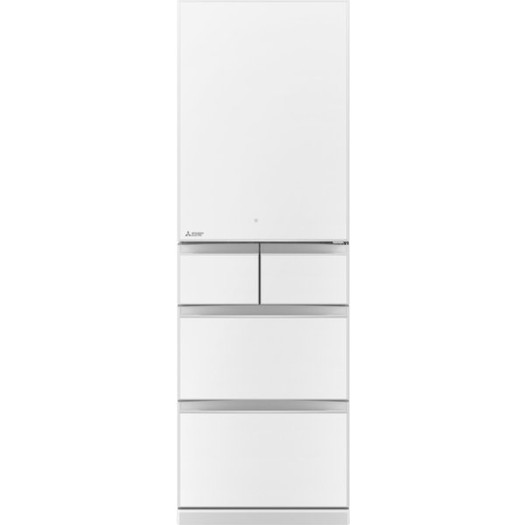 【標準設置対応付】三菱電機 MR-B46G-W 冷蔵庫（455L・右開き） 5ドア クリスタルピュアホワイト