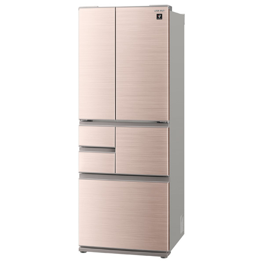 【標準設置対応付】シャープ プラズマクラスター冷蔵庫 （502L・フレンチ） 6ドア シャインブラウン SJ-F503G-T3