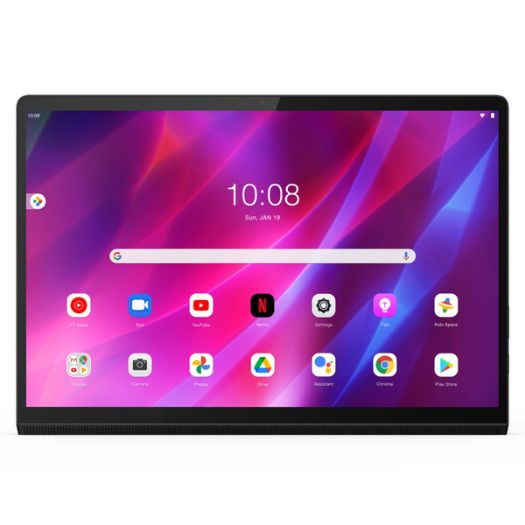 【レノボ･ジャパン】ZA8E0008JP タブレットノートPCフラッシュメモリ128GB/Android 11/シャドーブラック