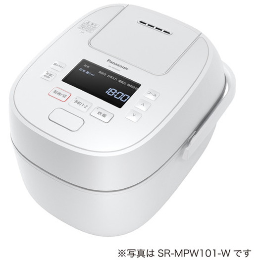 【パナソニック 】SR-MPW181-W 可変圧力IHジャー炊飯器 1升炊き おどり炊き ホワイト2