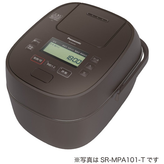 【パナソニック】SR-MPA181-T 可変圧力IHジャー炊飯器 1升炊き おどり炊き ブラウン