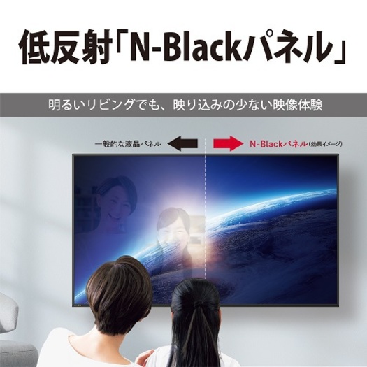 【標準設置対応付】シャープ 4T-C65DN1 アクオス DN1シリーズ 65V型 BS/CS 4K内蔵液晶テレビ3