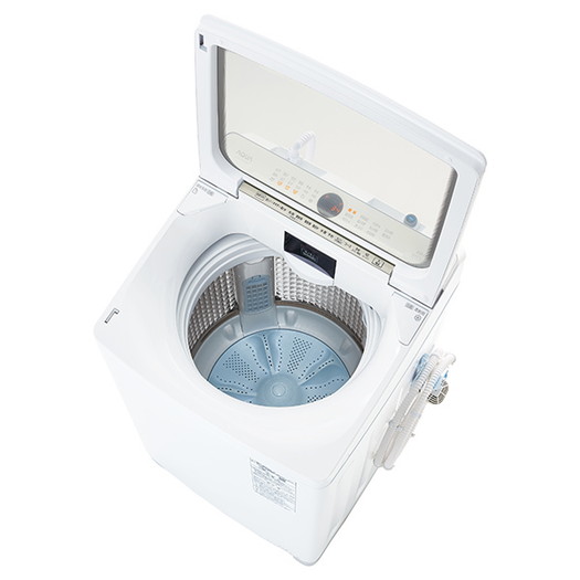 【標準設置対応付】AQUA AQW-VX10M（W） Prette プレッテ 簡易乾燥機能付き洗濯機 10.0kg2