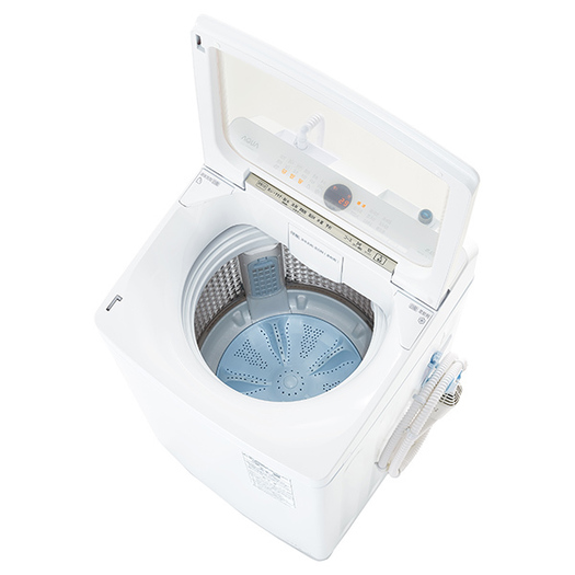 【標準設置対応付】AQUA AQW-VA8M（W） Prette プレッテ 簡易乾燥機能付き洗濯機 8.0kg3