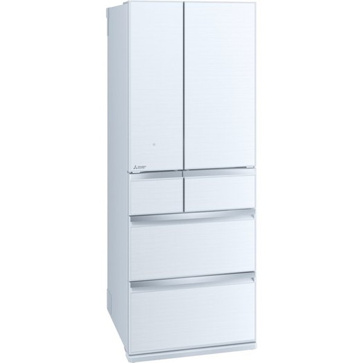 【標準設置対応付】三菱電機 MR-WX60G-W 冷蔵庫（600L・フレンチドア） 6ドア クリスタルホワイト2